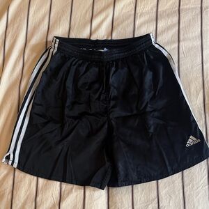 Vintage Satin Adidas Soccer Shorts